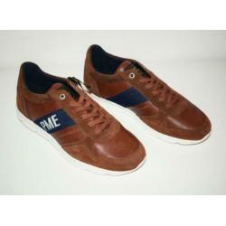 PME Legend - leren sneakers Maxon cognac - maat 42