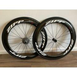 Zipp 404 firecrest full carbon clincher wielset / wielen