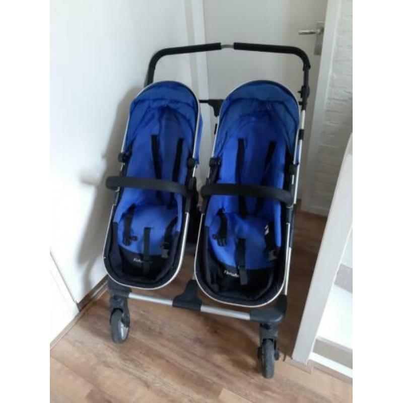 Firstwheels duowagen/ tweeling kinderwagen/ combiwagen!