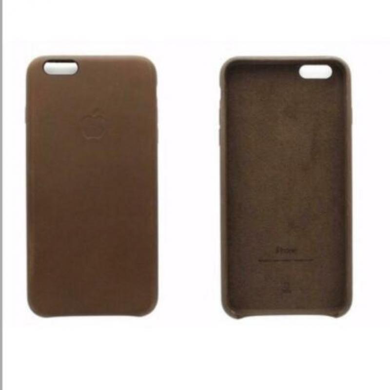 Leather Case “Olive Brown” Apple iPhone 6 Plus ORIGINEEL