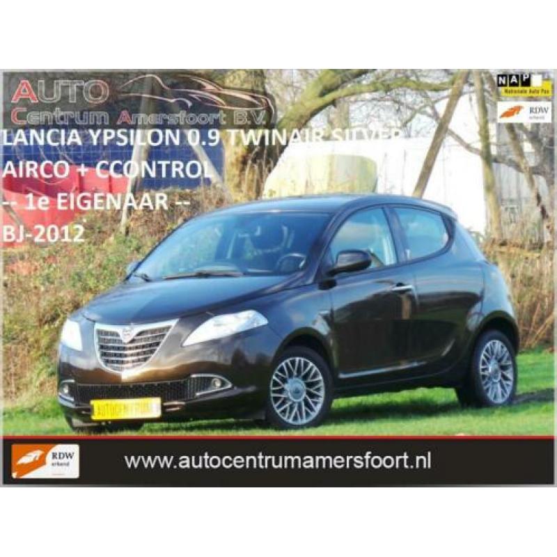 Lancia Ypsilon 0.9 TwinAir Silver ( 1e EIGENAAR + INRUIL MOG