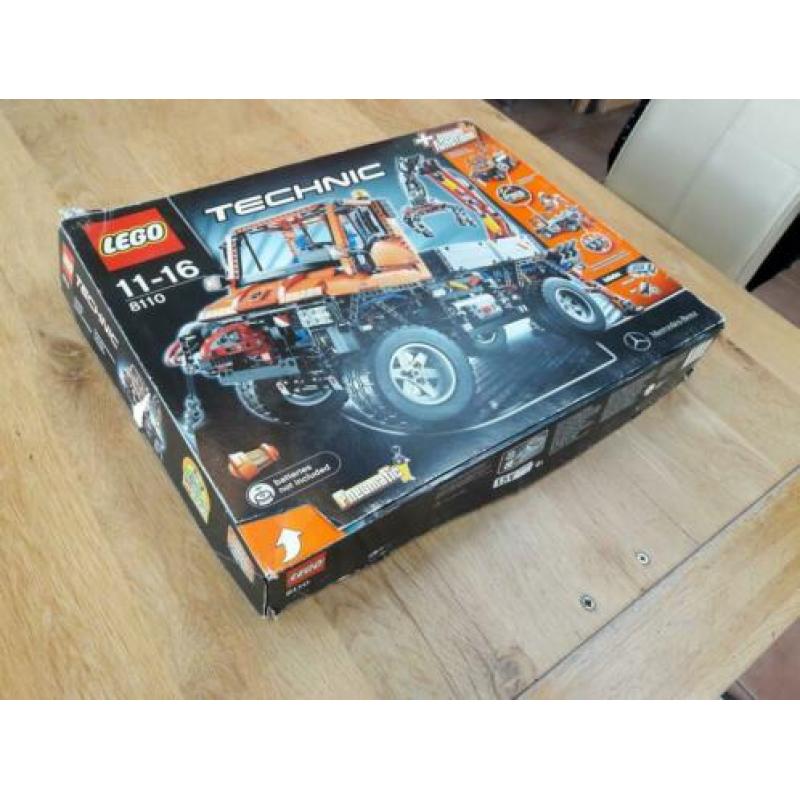 Lego Technic unimog 8110 * nettjes gesorteerd met toebehoren