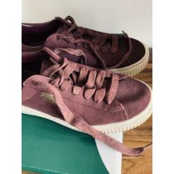 Puma suede platform