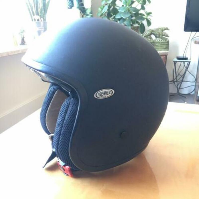 Premier Vintage Mono Jet helm