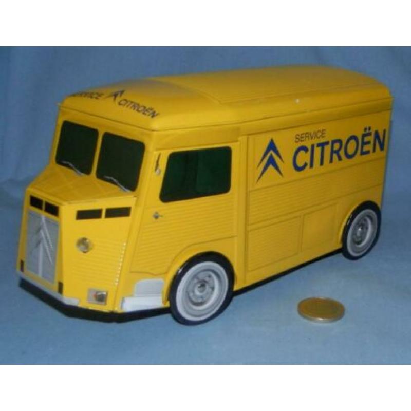 Koekjestrommel in blik : Citroen HY Service (Even terug)