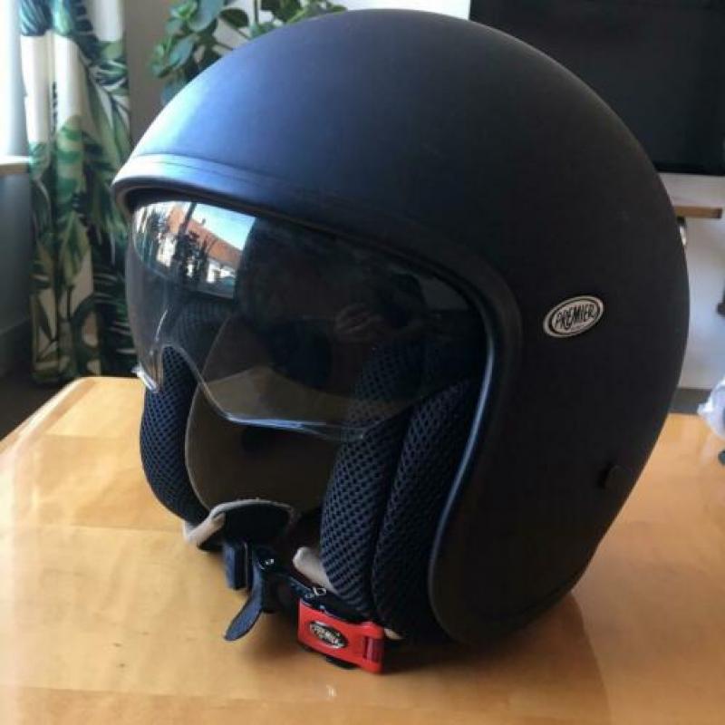 Premier Vintage Mono Jet helm