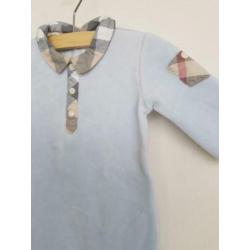 Burberry Baby boxpakje blauw velours 62