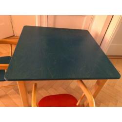 Van Dijk set kinderstoeltjes + tafel peuter, kleuter, kind