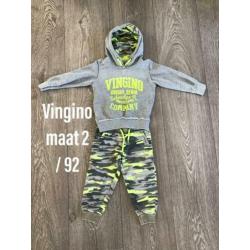 Vingino joggingpak maat 92 broek en hoodie