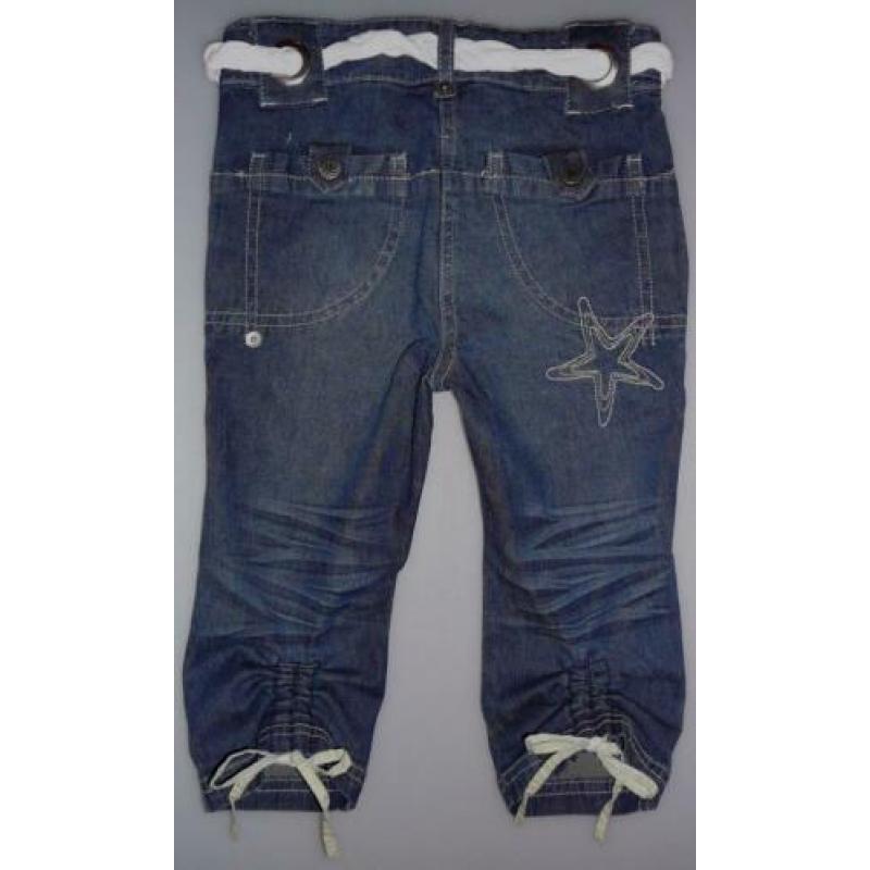 NIEUW 75% KORTING Another World Broek Blauw of Denim mt 80