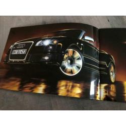 AUDI RS4 Cabriolet (A4 B7 RS V8 4.2 Cabrio) brochure (2006)