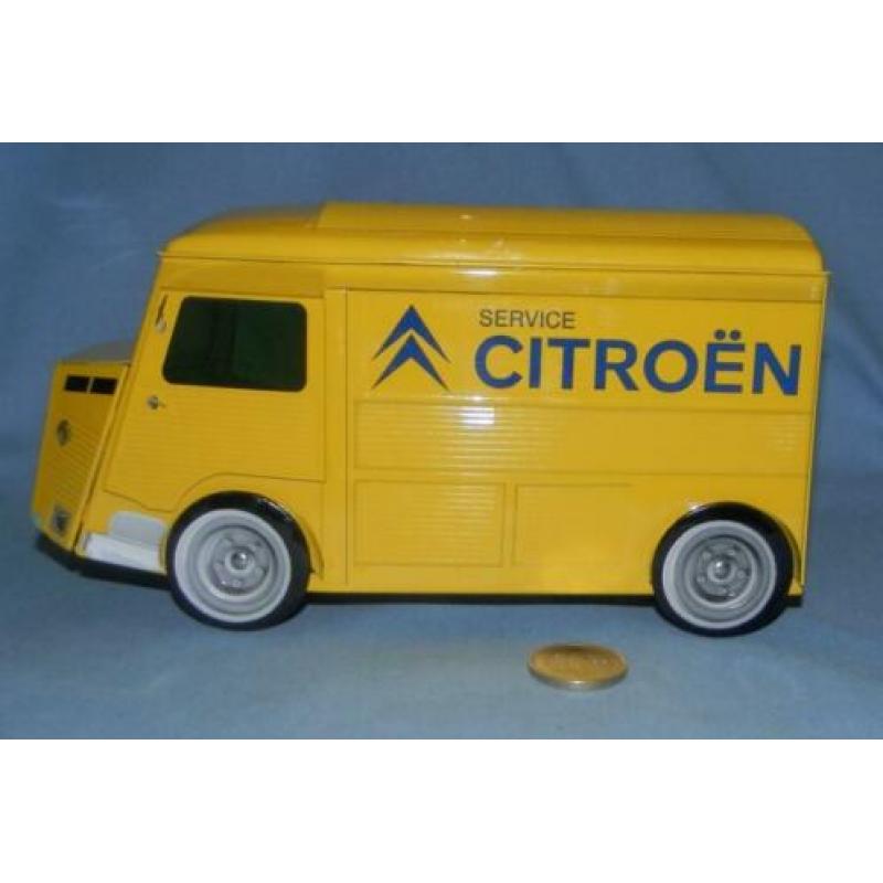 Koekjestrommel in blik : Citroen HY Service (Even terug)