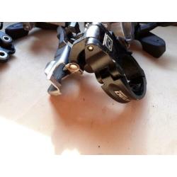 Shimano 3x9 groepset, LX SLX Deore, sram fox trek giant