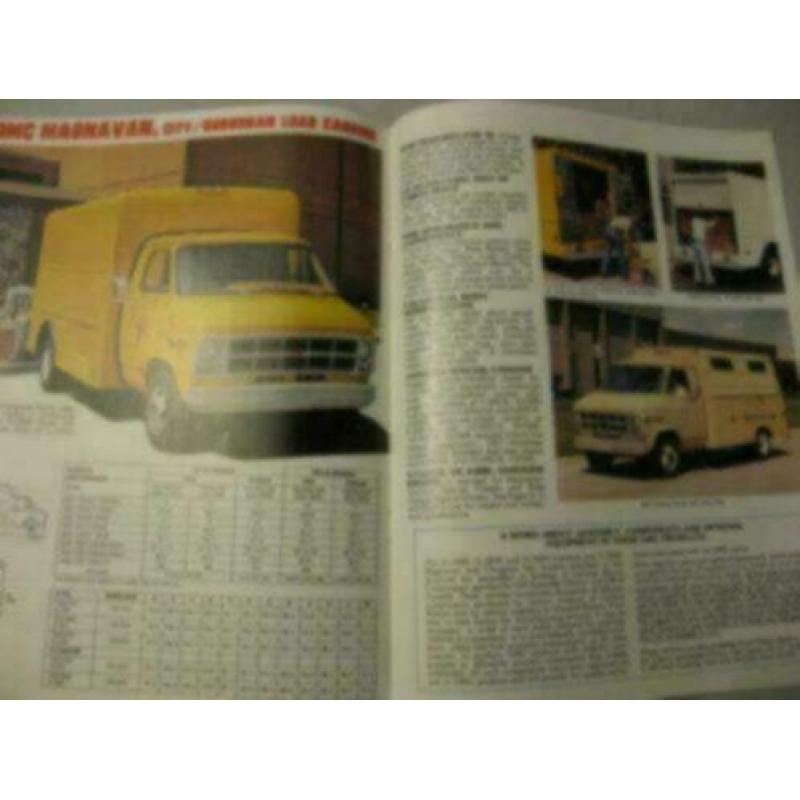 1981 GMC Vandura Vans Brochure USA