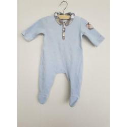 Burberry Baby boxpakje blauw velours 62