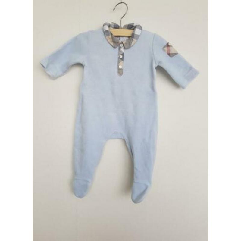 Burberry Baby boxpakje blauw velours 62