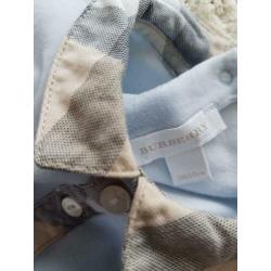 Burberry Baby boxpakje blauw velours 62