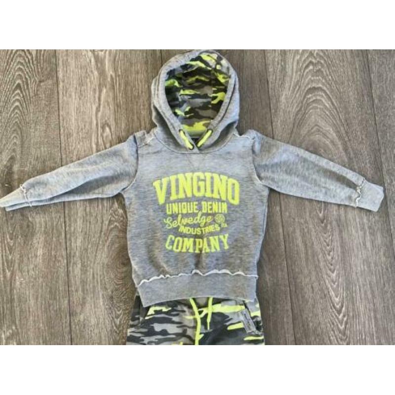 Vingino joggingpak maat 92 broek en hoodie