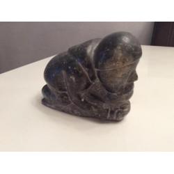 art eskimo inuit canadian stone carving sculpture