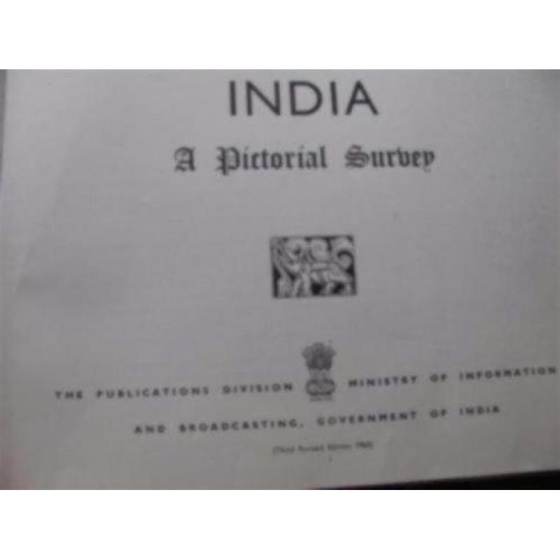 India: a pictorial survey hardcover