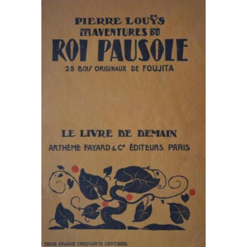 Les aventures du Roi Pausole.