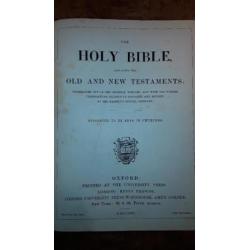 HOLY BIBLE containing OLD AND NEW TESTAMENTS translated