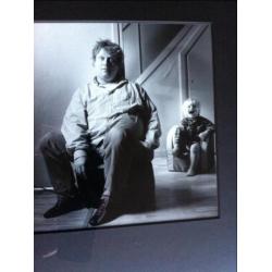 Foto Sake Elzinga :Theo van Gogh en zoon