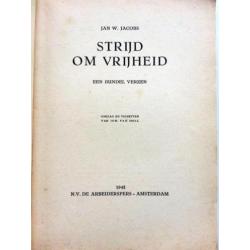 Jan W. Jacobs - Strijd om vrijheid (1e druk 1945)