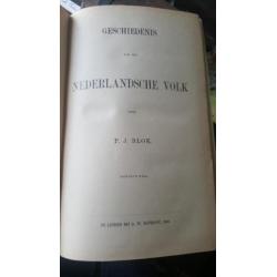 Geschiedenis van het nederlandsche volk Blok 8 delen 1908