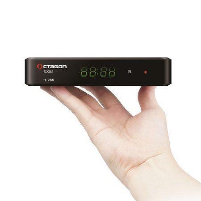 AANBIEDING! Octagon Sx88 IPTV box met HEVC en LNB DVB-S2