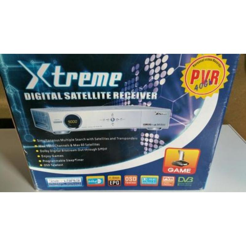 Xtreme Hdd Decoder met schotelantenne 96cm draaibaar