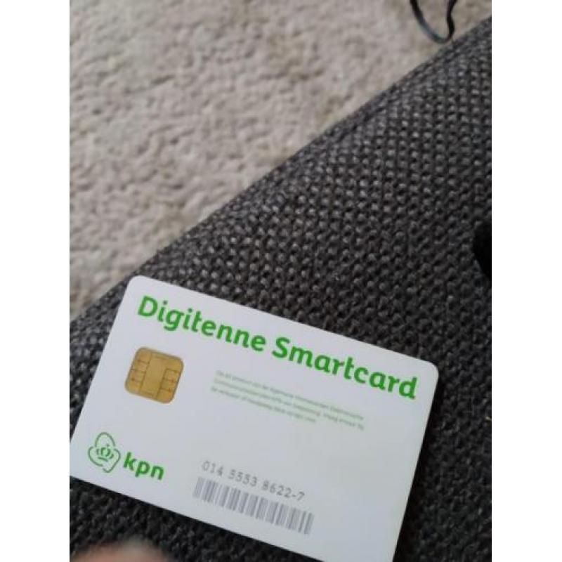 Complete Digitenne set inclusief smartcard