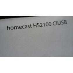 Canaal digitaal ontvanger homecast HS2100 CIUSB