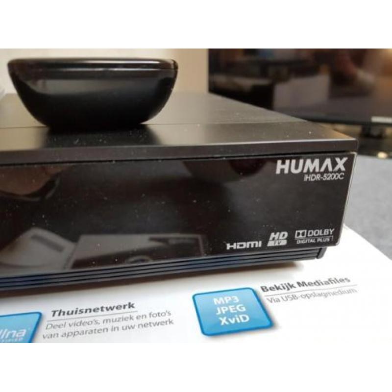 Humax 5200C interactieve TV compleet met WiFi single 500GB