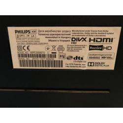 DEFECT Philips 46PFL8008 3D Smart LED tv, ineens geen beeld