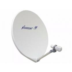 Visiosat satelliet schotel antenne, 40cm mat wit