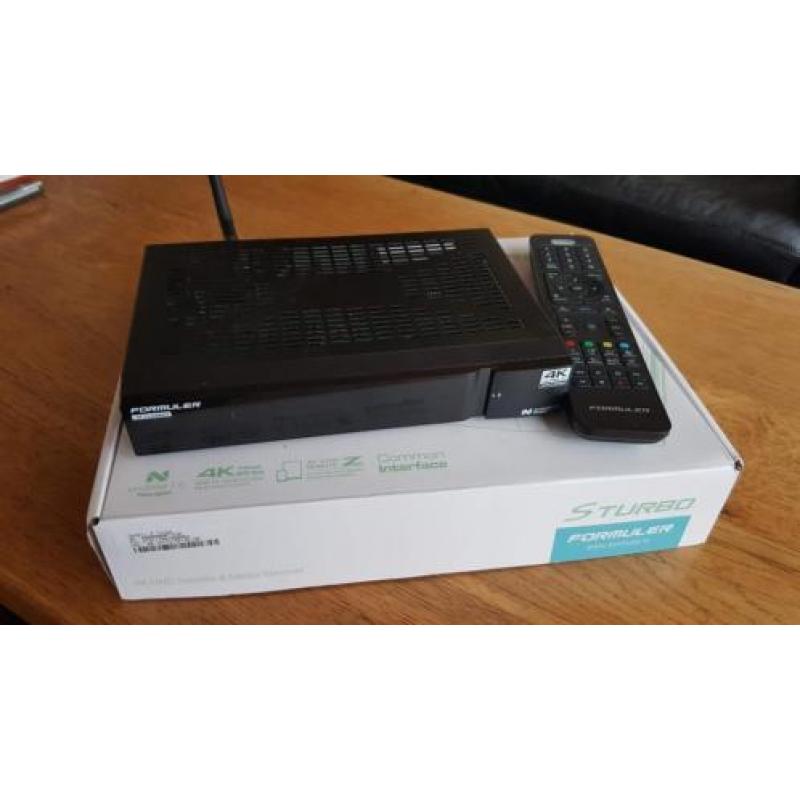 Formuler S turbo 4K UHD Satellite & Media Receiver