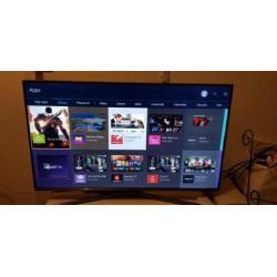 Samsung smart tv 43 inch met originele afstandsbediening