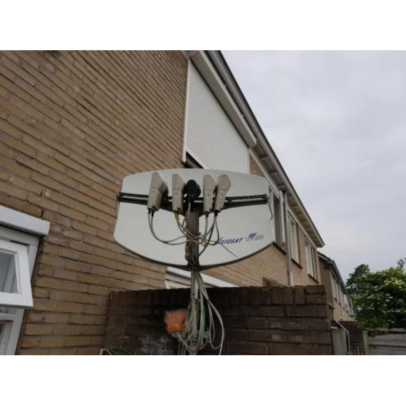 Visiosat schotelantenne LNB statief kabel