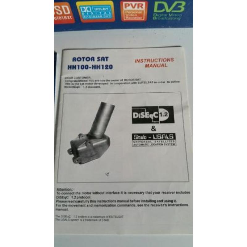 Xtreme Hdd Decoder met schotelantenne 96cm draaibaar