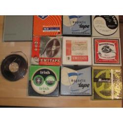 11 tapes voor reel to reel tape player