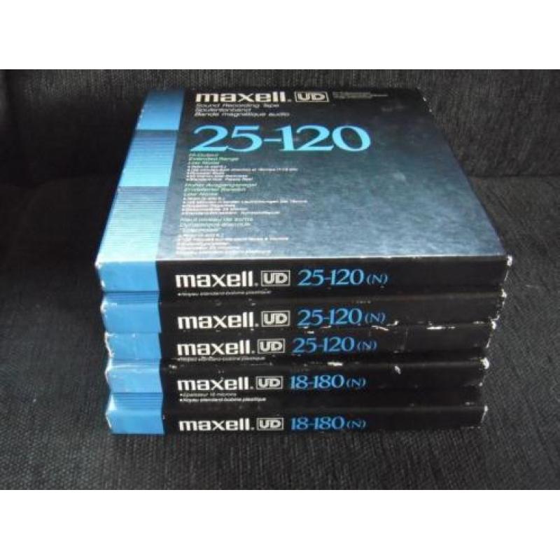 5 x maxell tape dozen