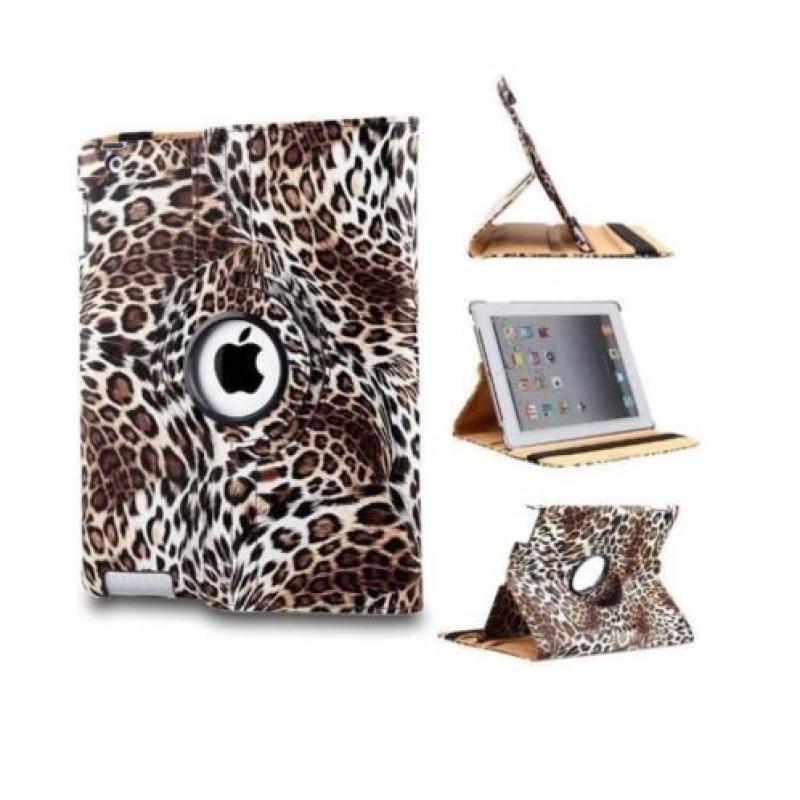 iPad Air 1 hoes hoesje case Panter Tijger Luipaard Print