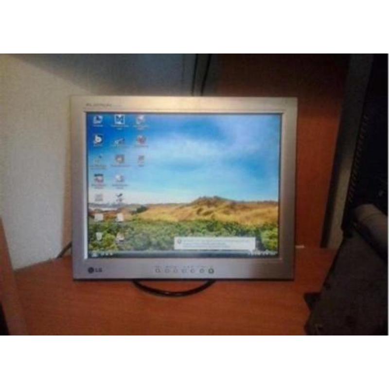 LG Flatron L1510SF Zilver touch screen monitor