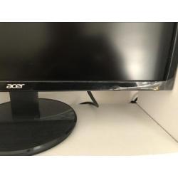 Acer 24inch Full HD monitor met beschermfolie, en doos