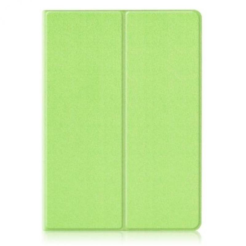 Leather style smart case groen iPad 2017 (9.7")