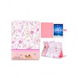 iPad Air 2 - hoes, cover, case - PU leder - cute pink