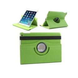 iPad Pro 12.9 inch lederen hoes hoesje 360 graden case Groen