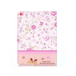 iPad Air 2 - hoes, cover, case - PU leder - cute pink