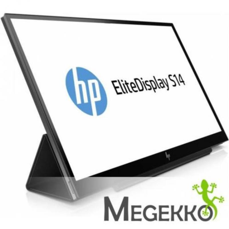 HP EliteDisplay S14 14" Full HD LED Mat Flat Zwart compute..